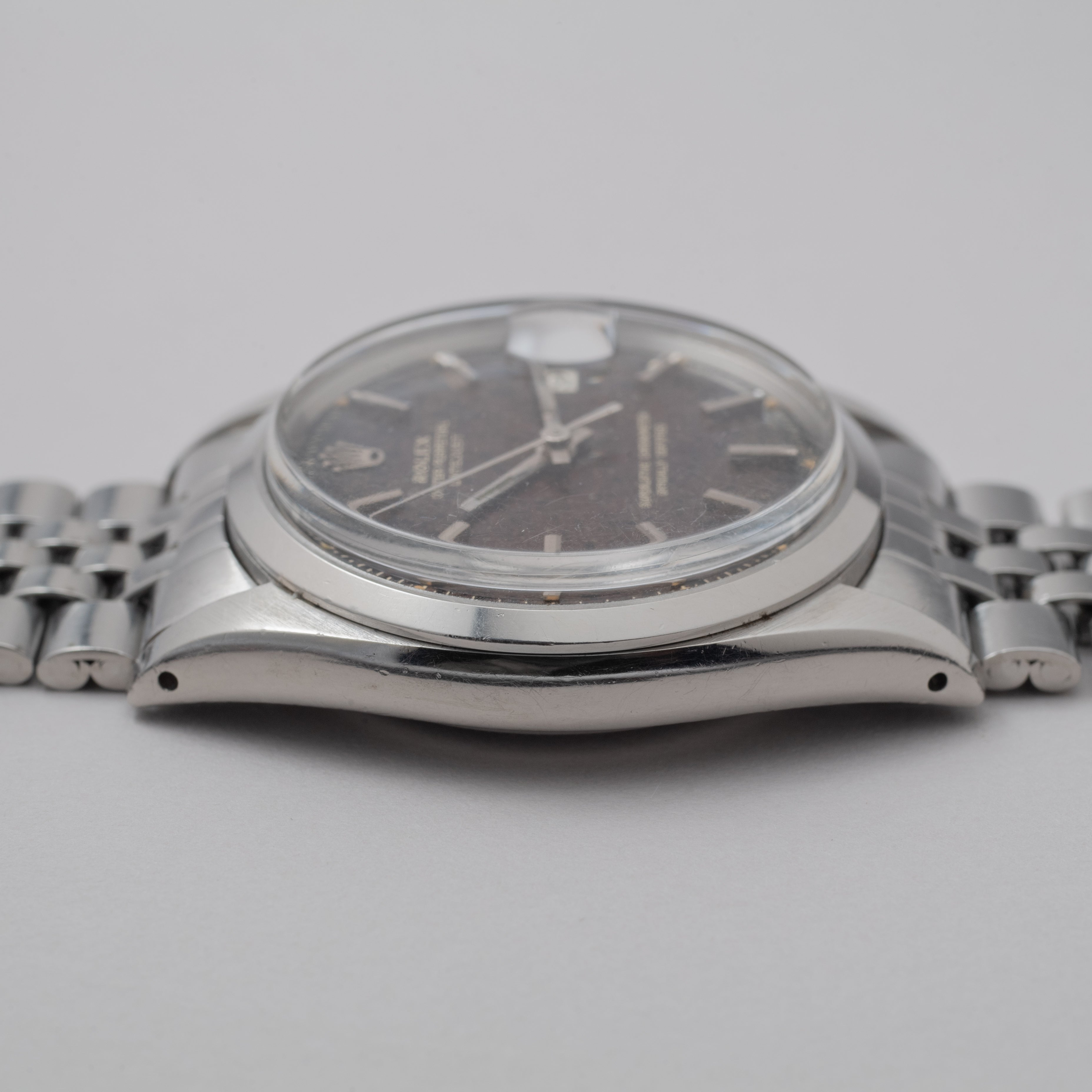 ロレックス デイトジャスト 1969年製 ブラウンミラー Ref.1600