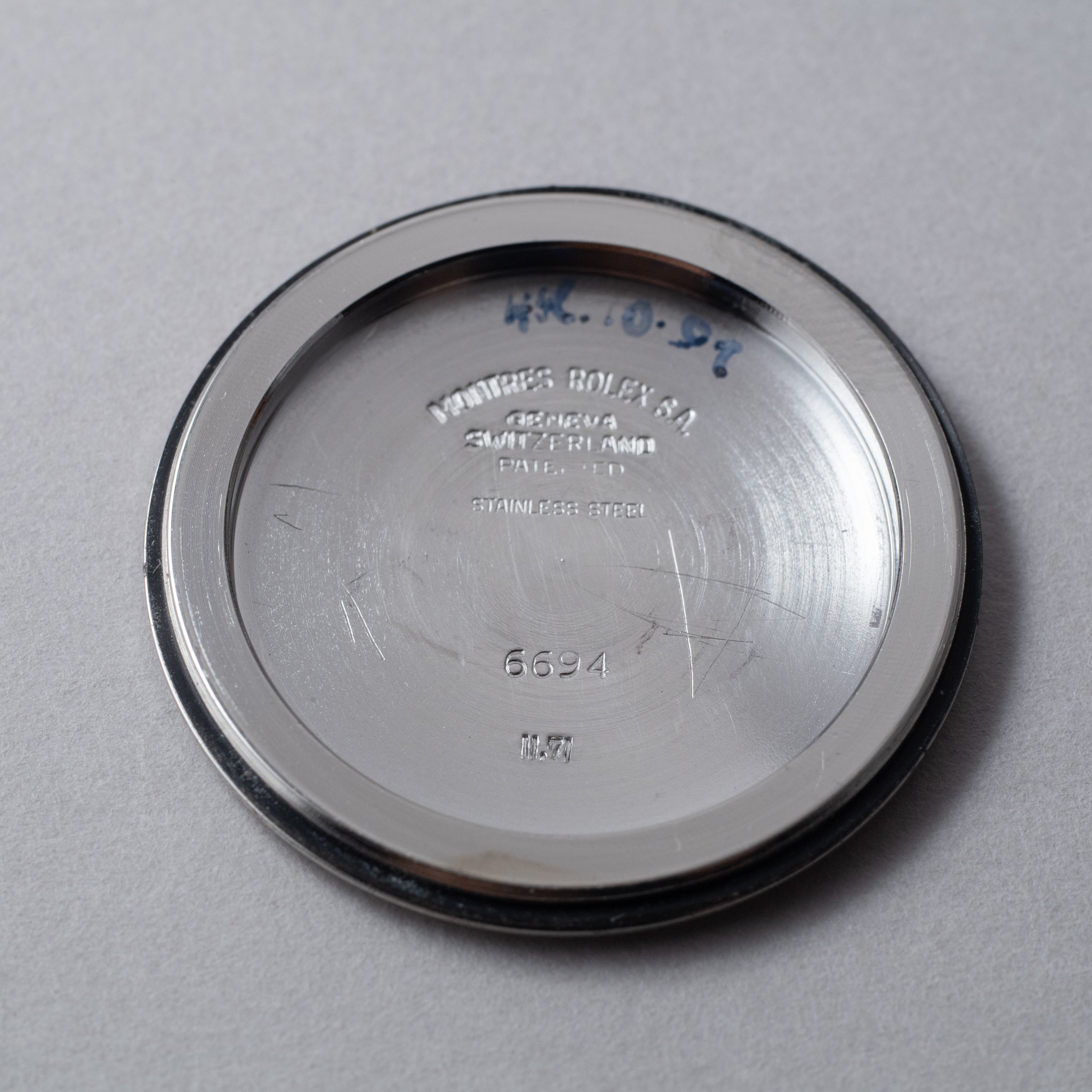 ロレックス オイスターデイト 1971年製 Ref.6694 ブルーダイヤル
