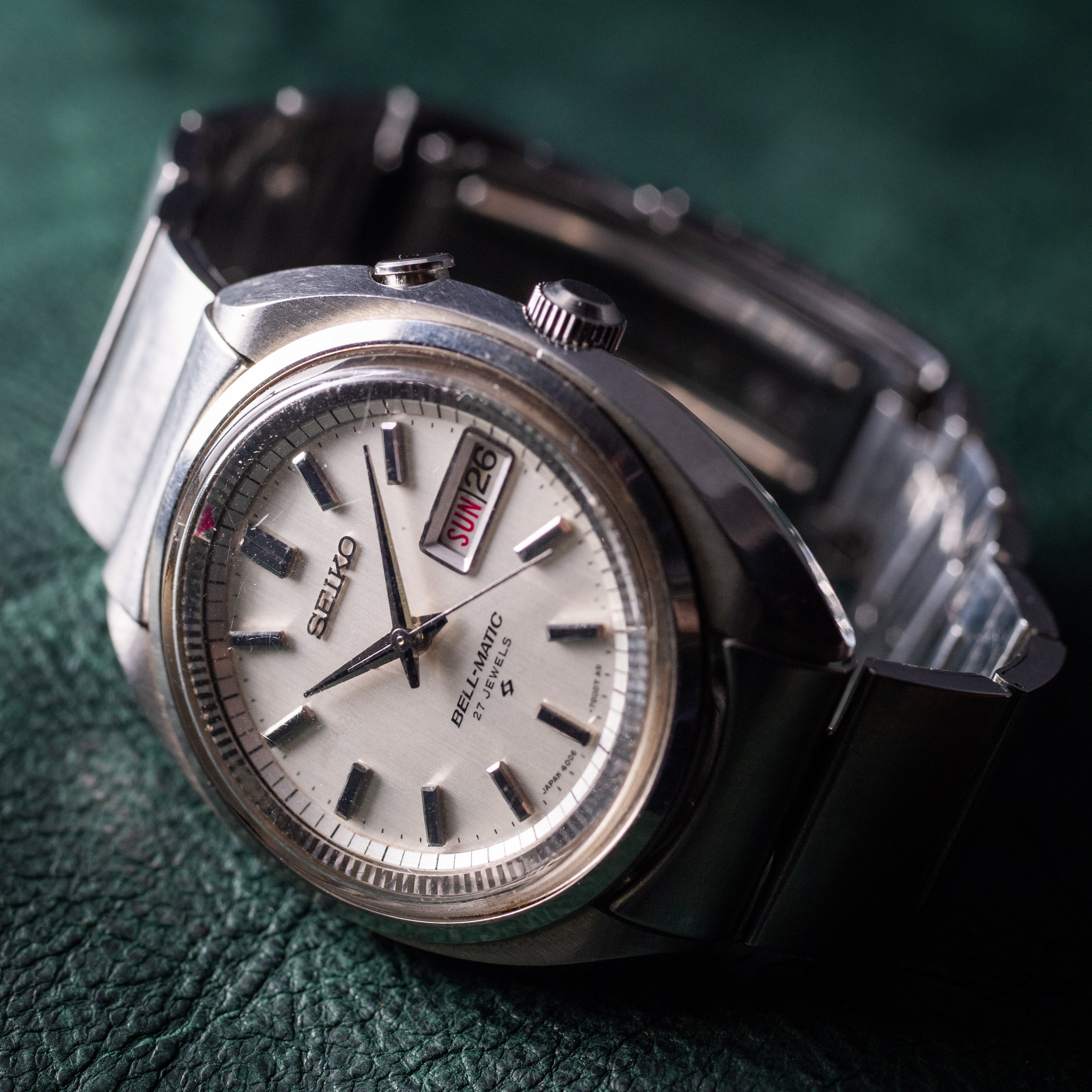 SEIKO ベルマチック ２７石 ４００６－７０００ 美品 ＯH済 - 腕時計 ...