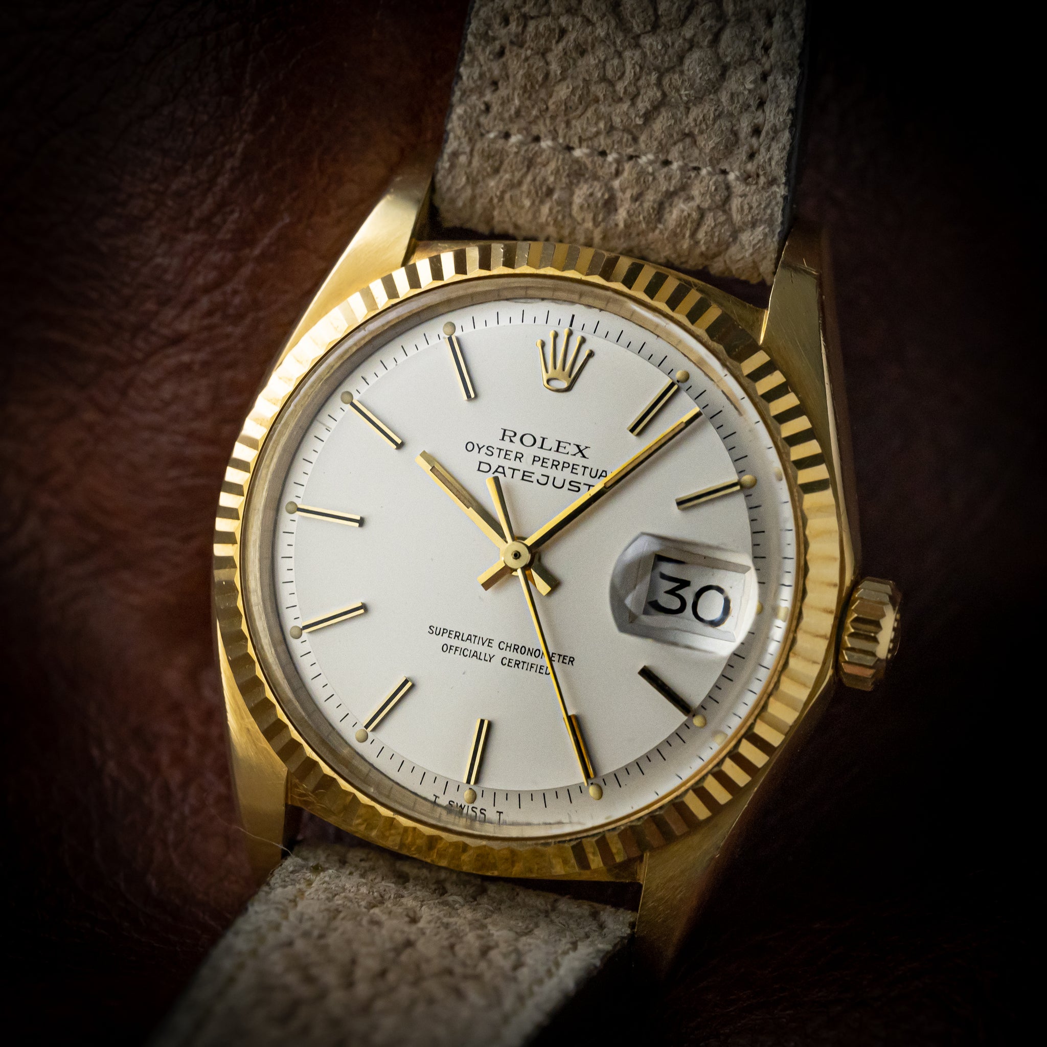 ROLEX デイトジャスト 18金無垢 Ref.1601 1960年代 1971，1975当時の