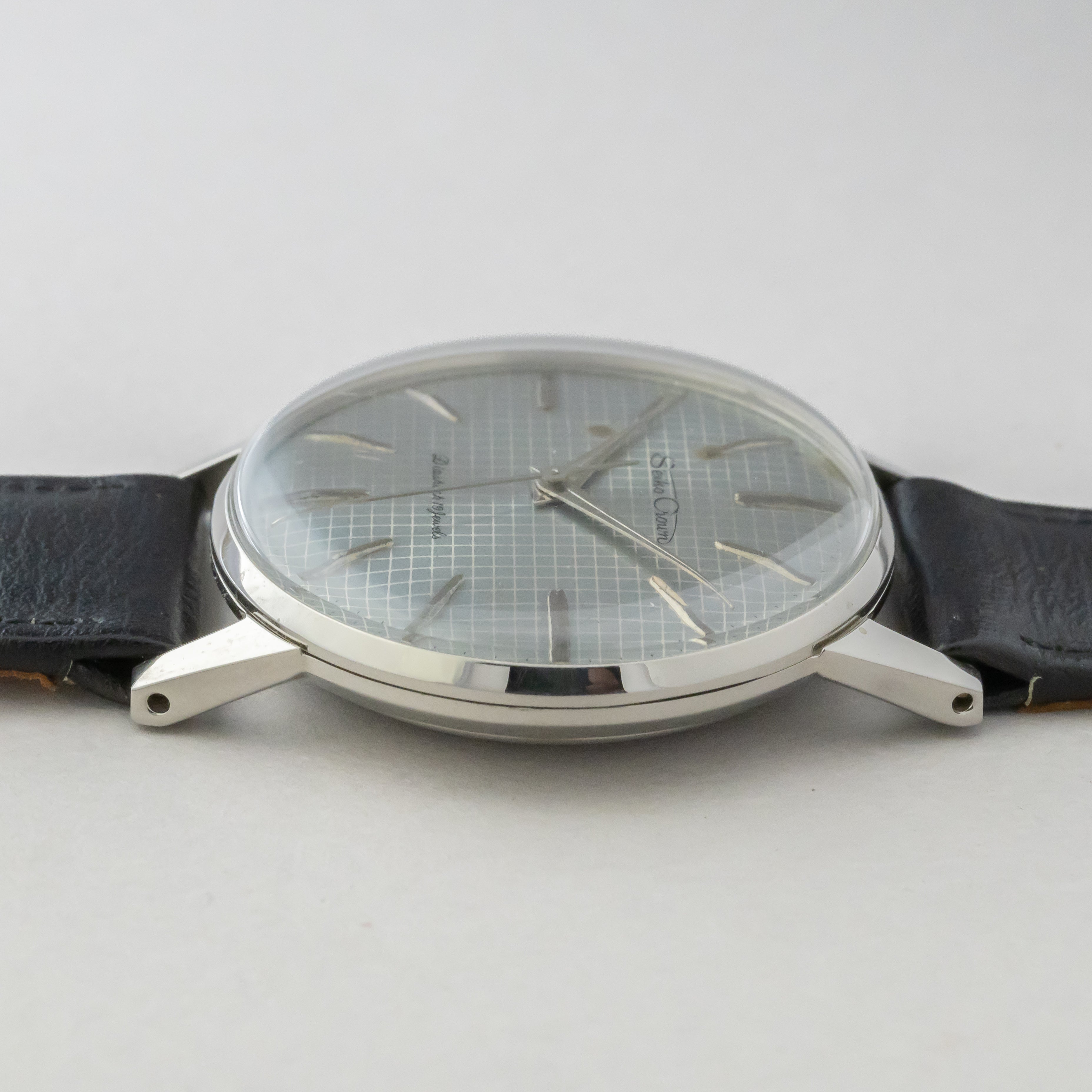 セイコー クラウン レフティー 1966年製 箱、タグ付き 手巻き