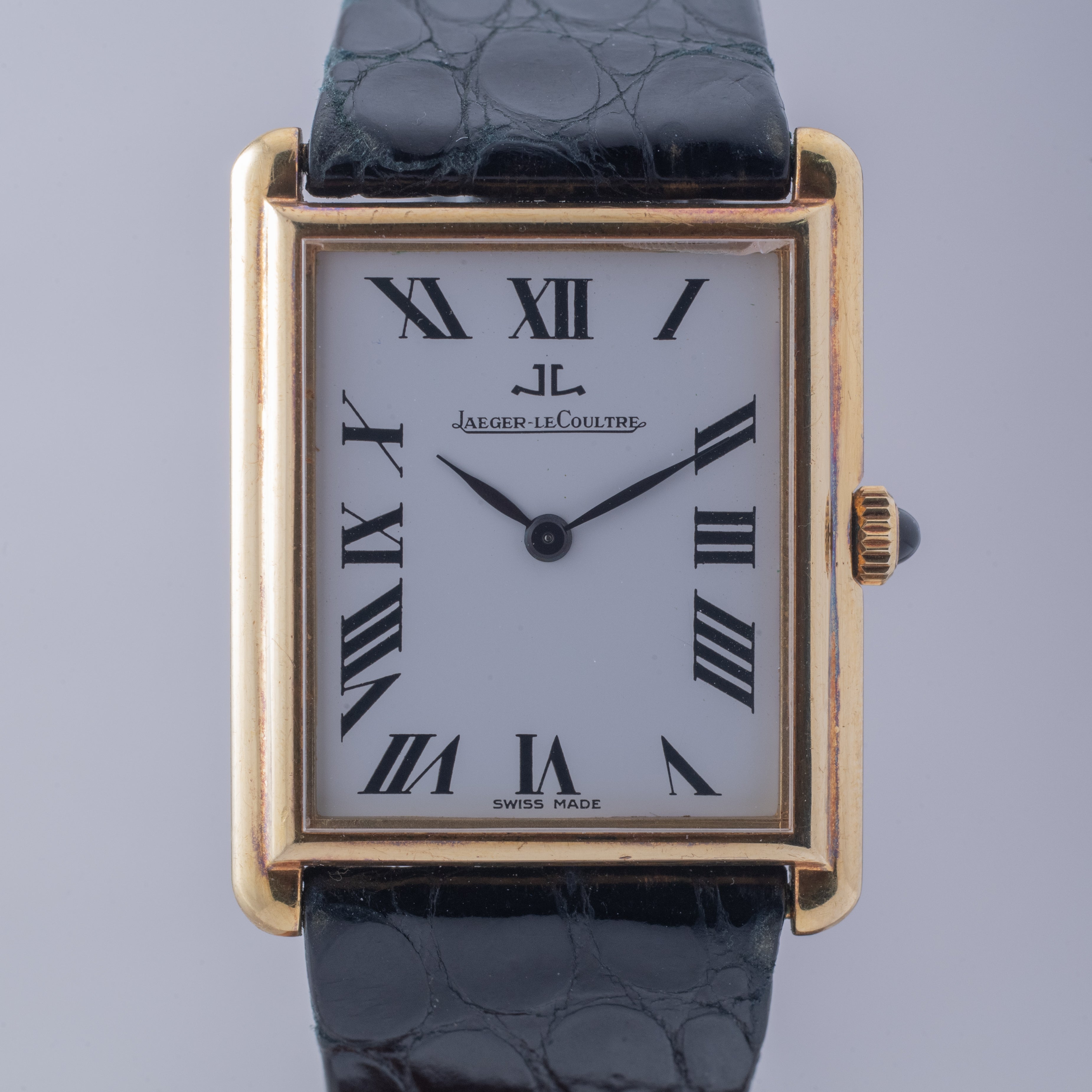 通販新品91066ジャガールクルト 18K Men\'s Watch Manual 18.5cm 72g ジャガー・ルクルト