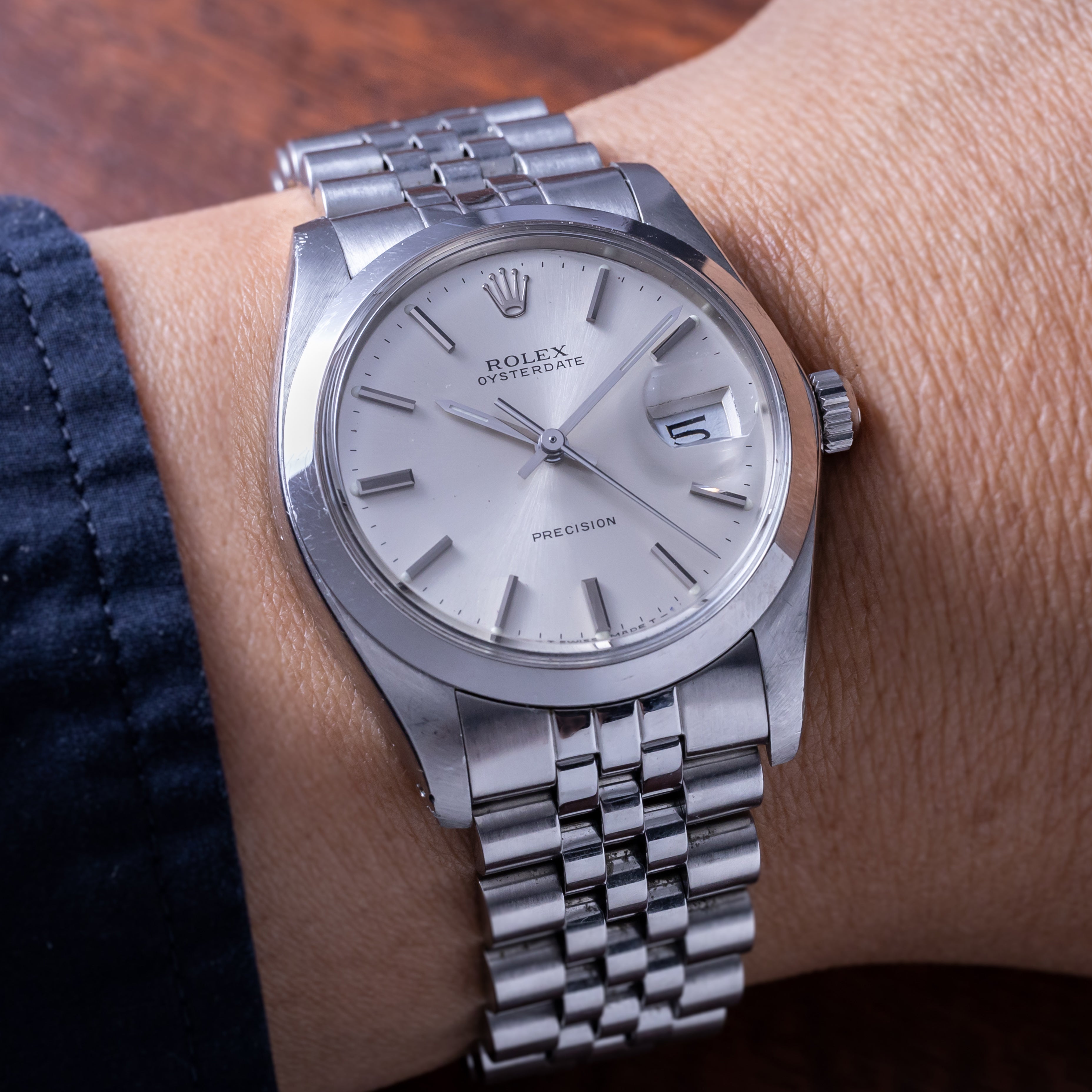 ROLEX ジャンク ROLEX OYSTER DATE PRECISION 6694 ロレックス プレシジョン 手巻き 腕時計