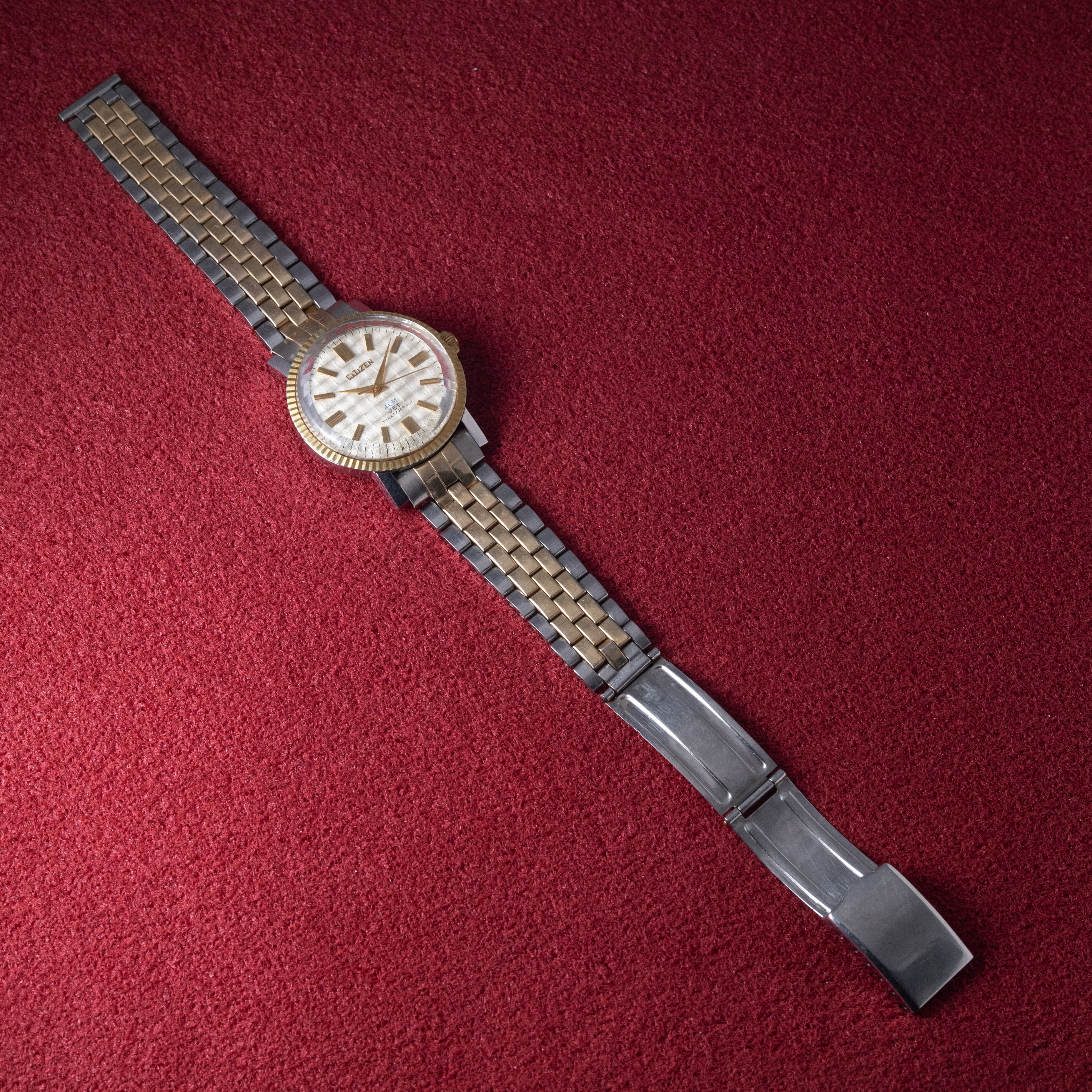 シチズン ジェット 1965年製 コンビ 当時ブレス付き 自動巻き