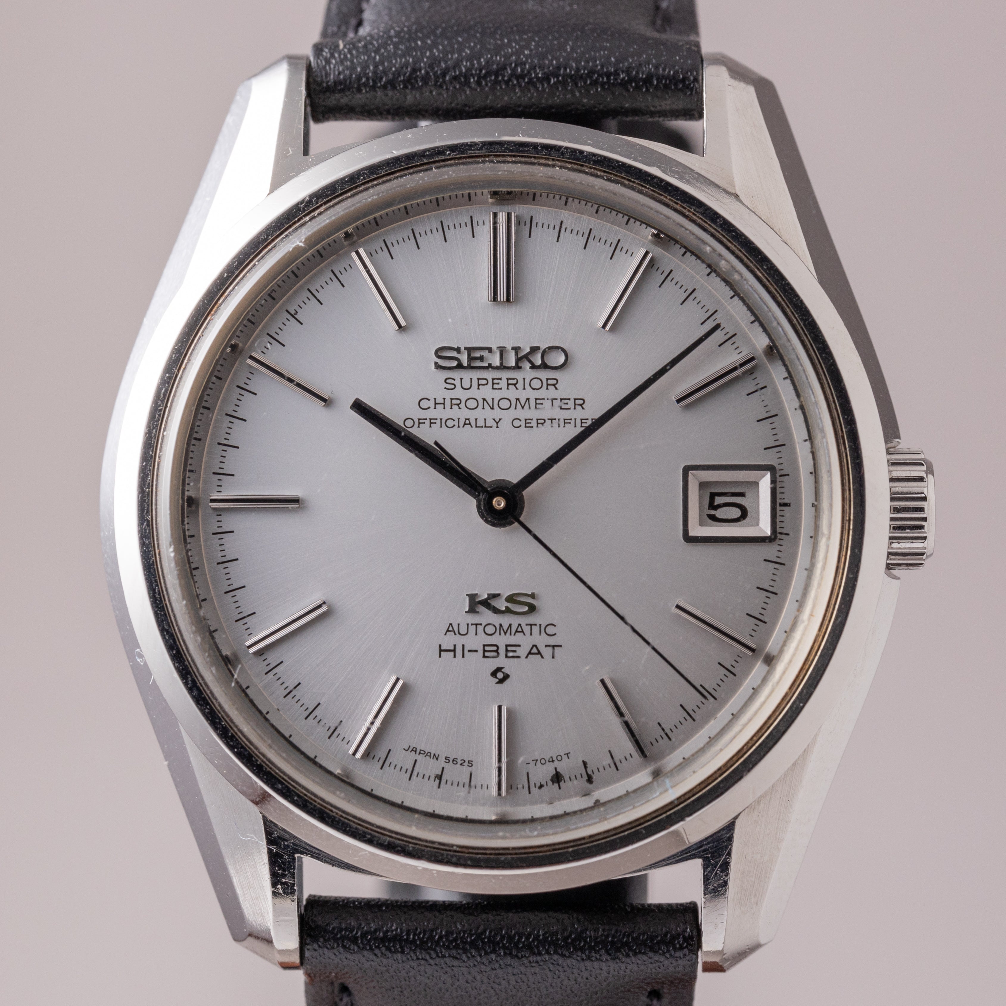 写真よりも実物はきれいです大人の時計　1970年2月製造　SEIKO　キングセイコー　クロノメーター