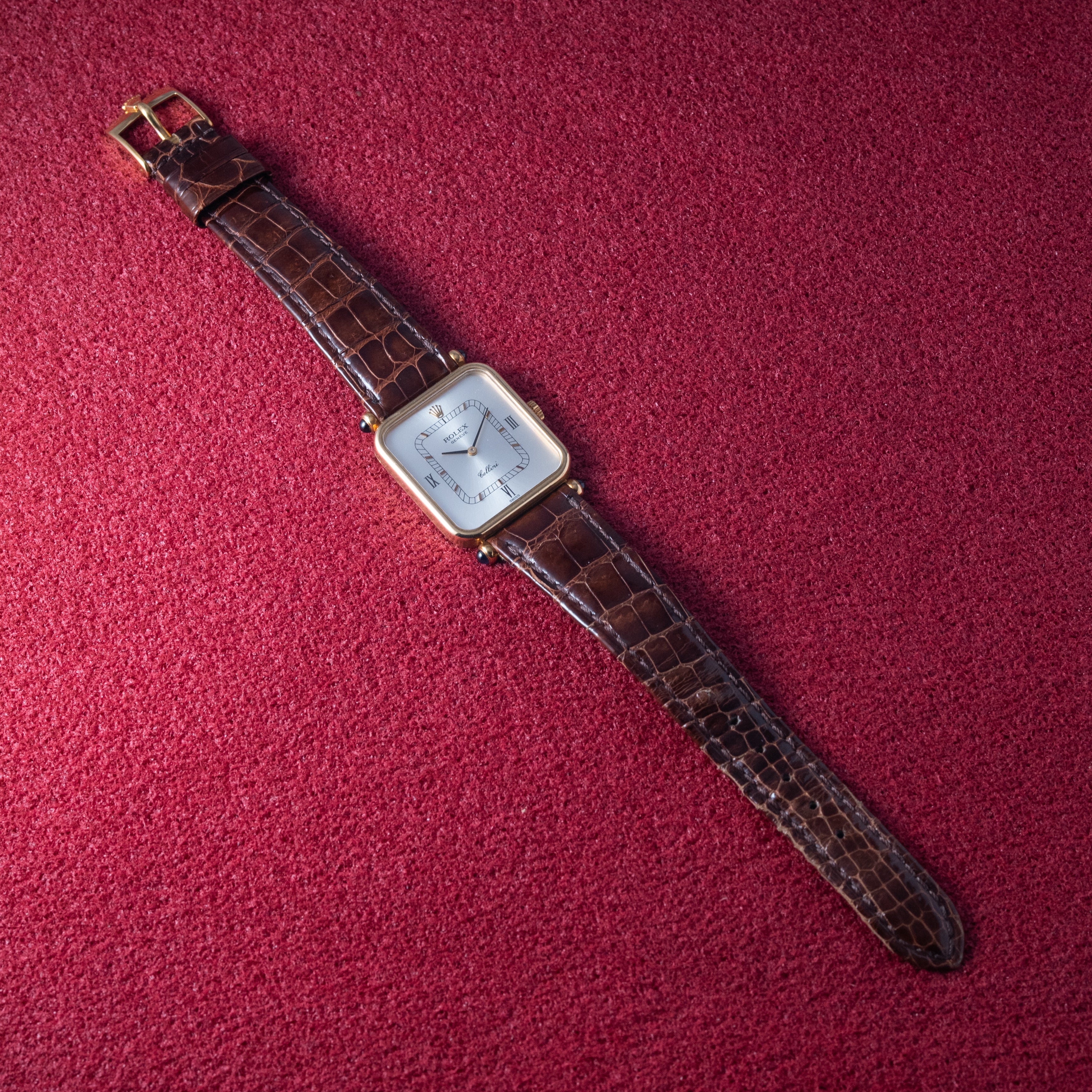 ロレックス チェリーニ 1981年製 18金無垢 Ref.4146 純正尾錠