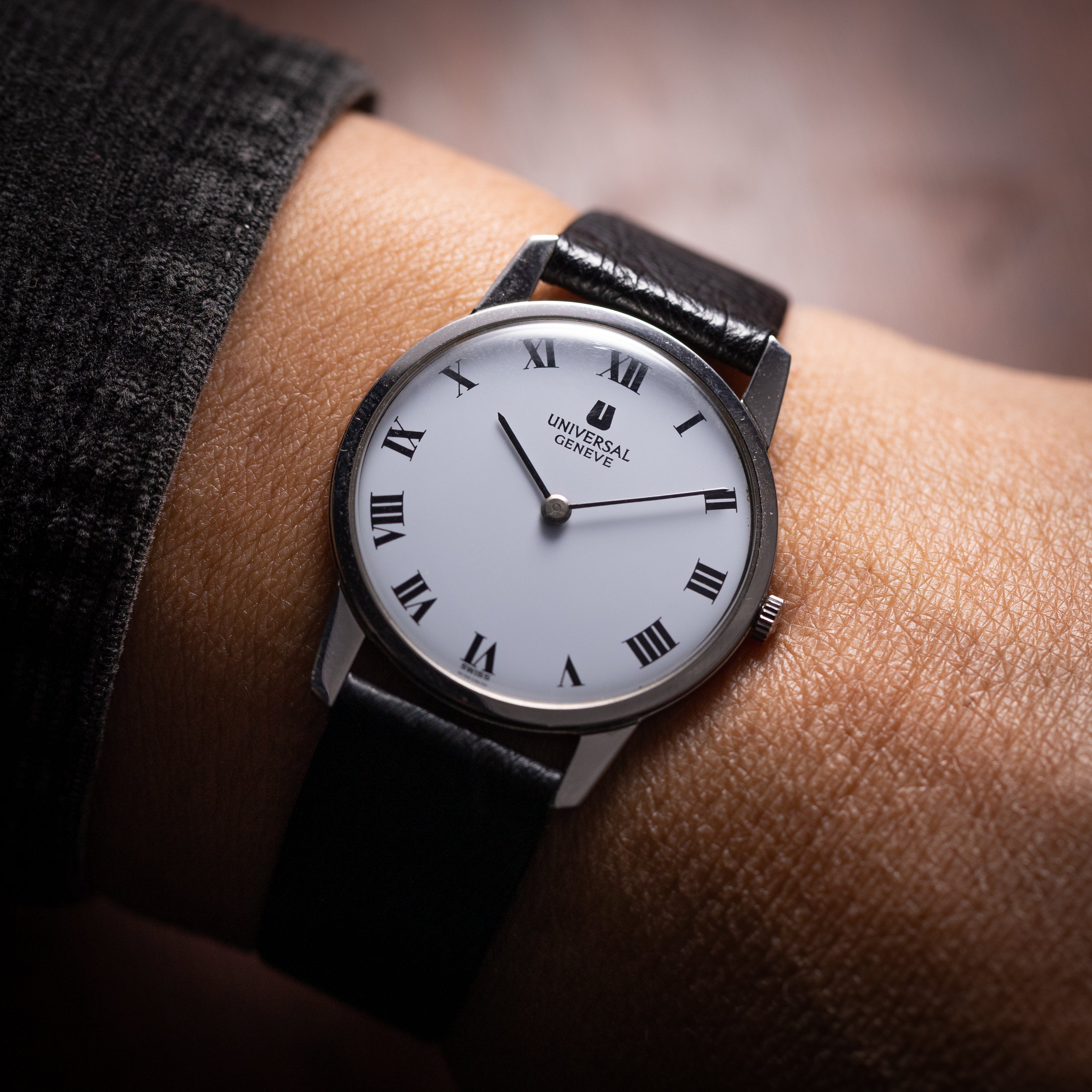 □UNIVERSAL GENVE ユニバーサル アルテッサ 腕時計 手巻き - 時計