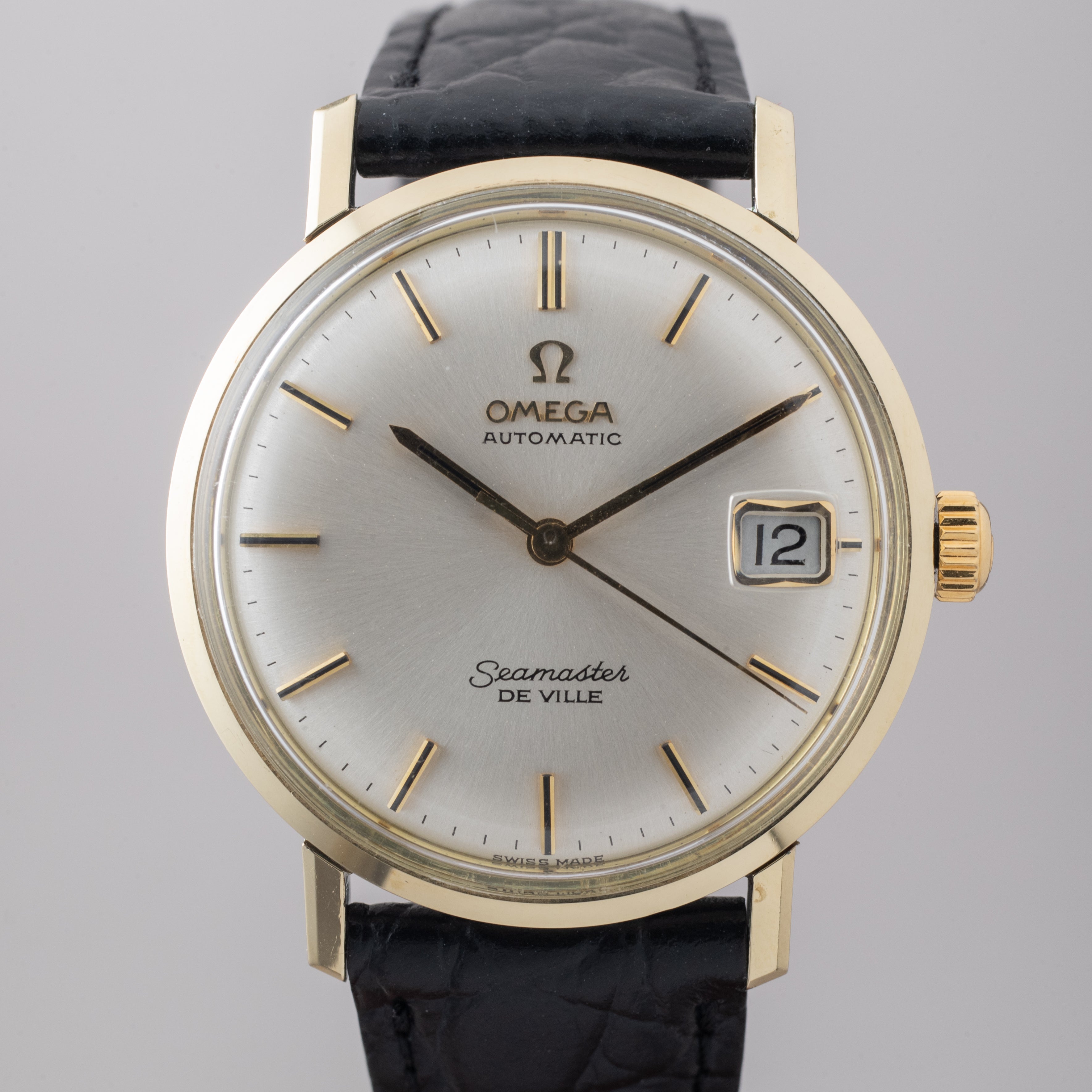 【良品 可動品】 オメガ 腕時計 シーマスター Cal.1380 正規品 純正3針デイト