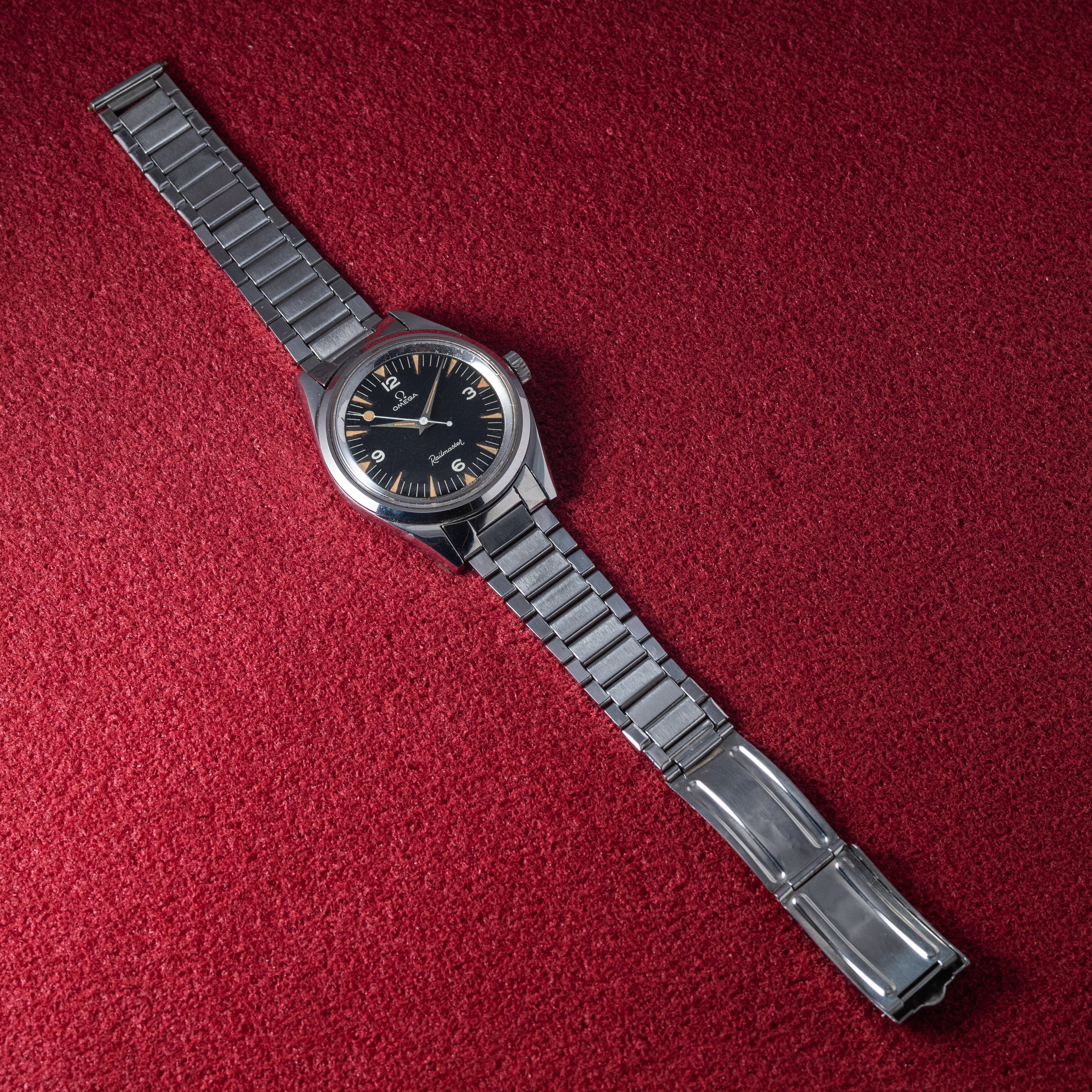 オメガ レイルマスター Ref.2914-6SC 1961年製 キャタピラブレス