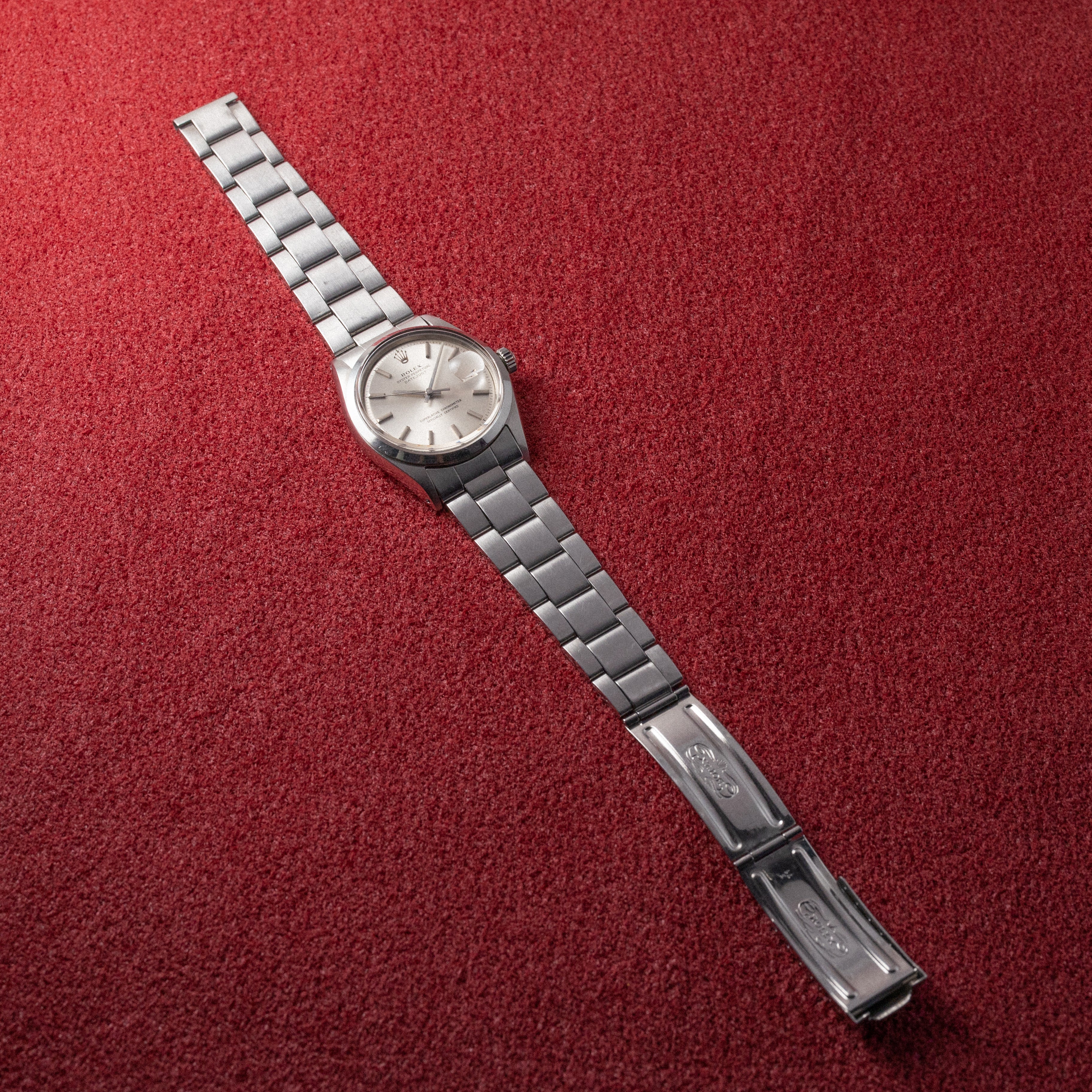 ロレックス デイトジャスト 1970年製/昭和45年製 Ref.1600 巻きオイスターブレス