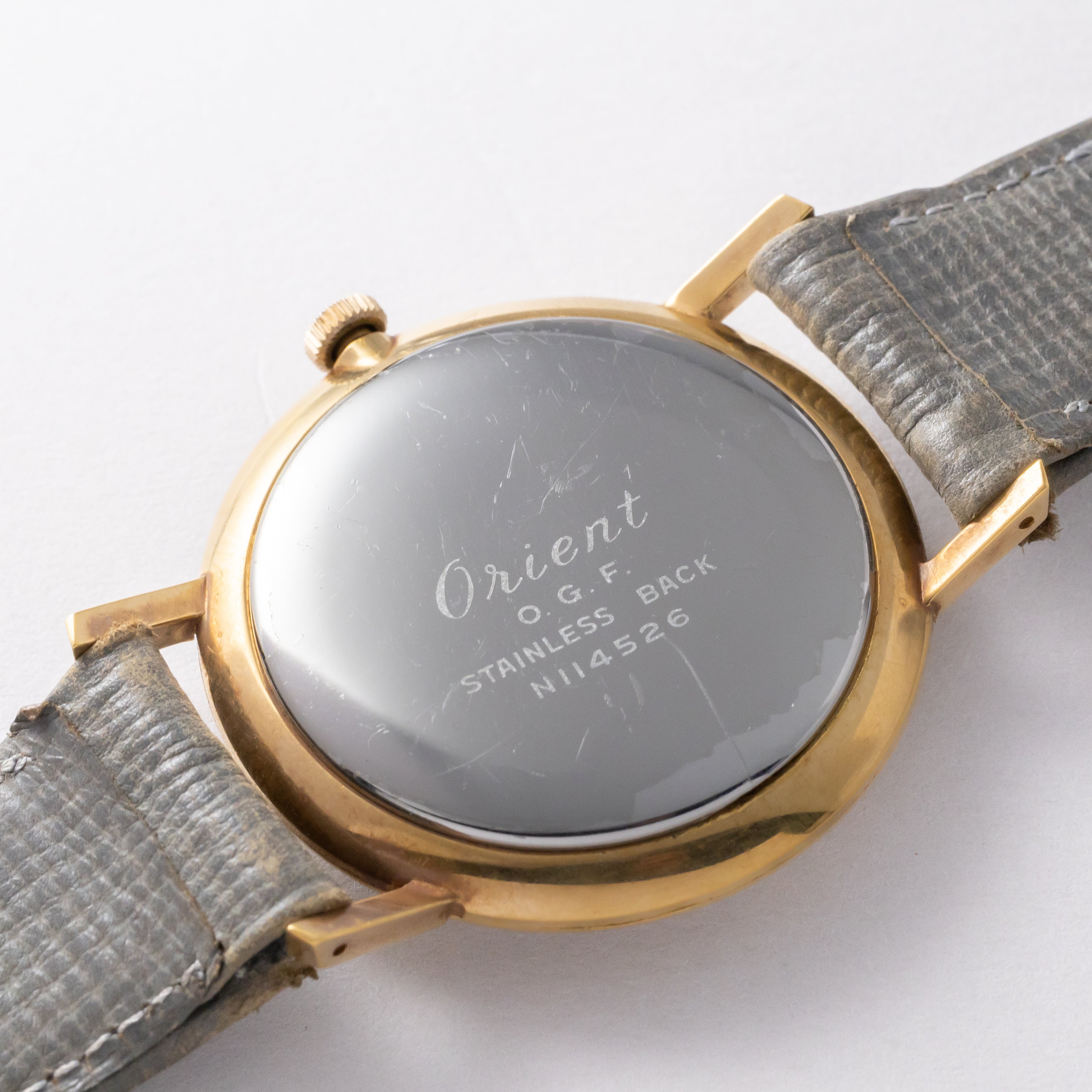 オリエント ロイヤルオリエント 1960年代製 オリジナルブラック幾何学