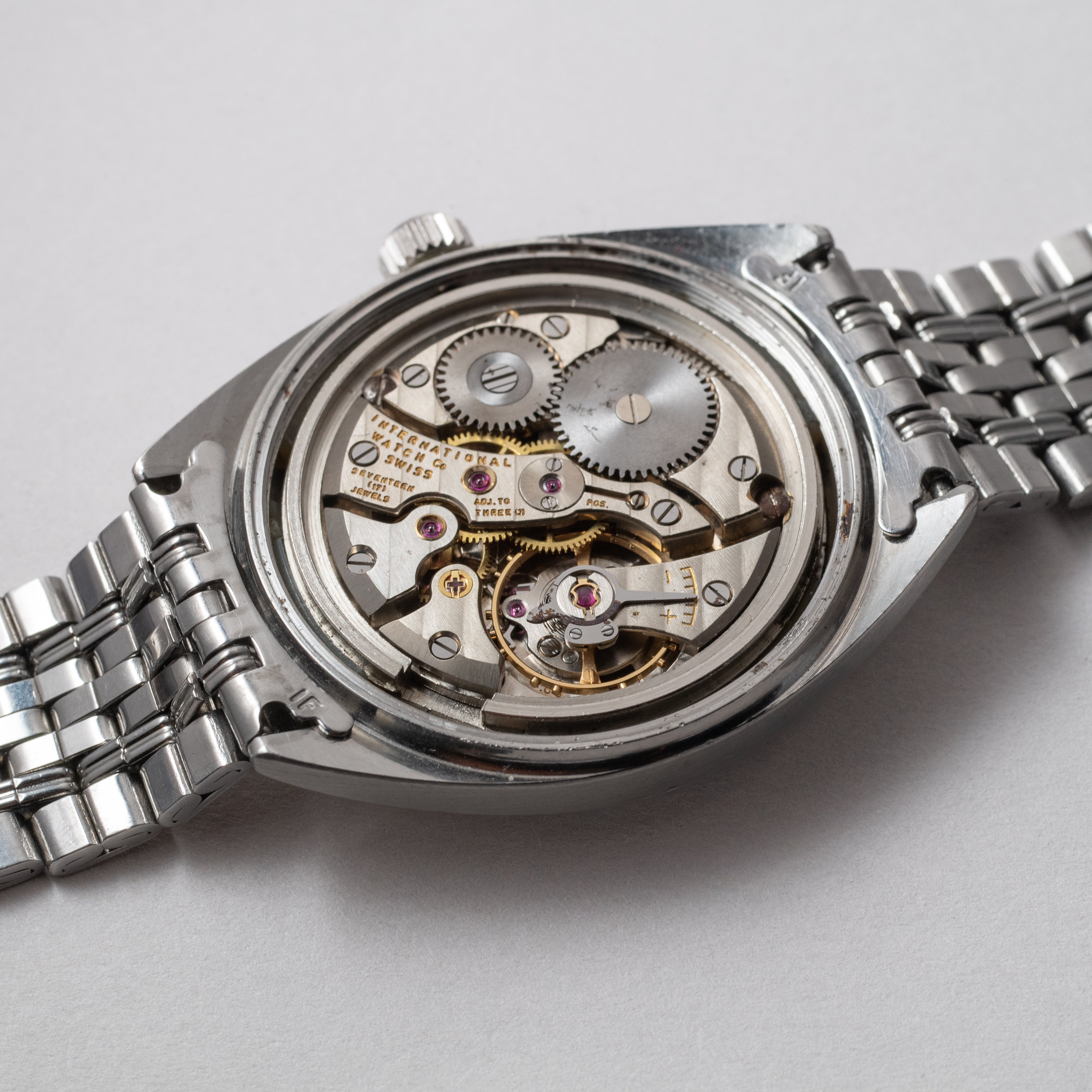 IWC ヨットクラブ ブルー 希少Cal.89搭載手巻きモデル 1974年製