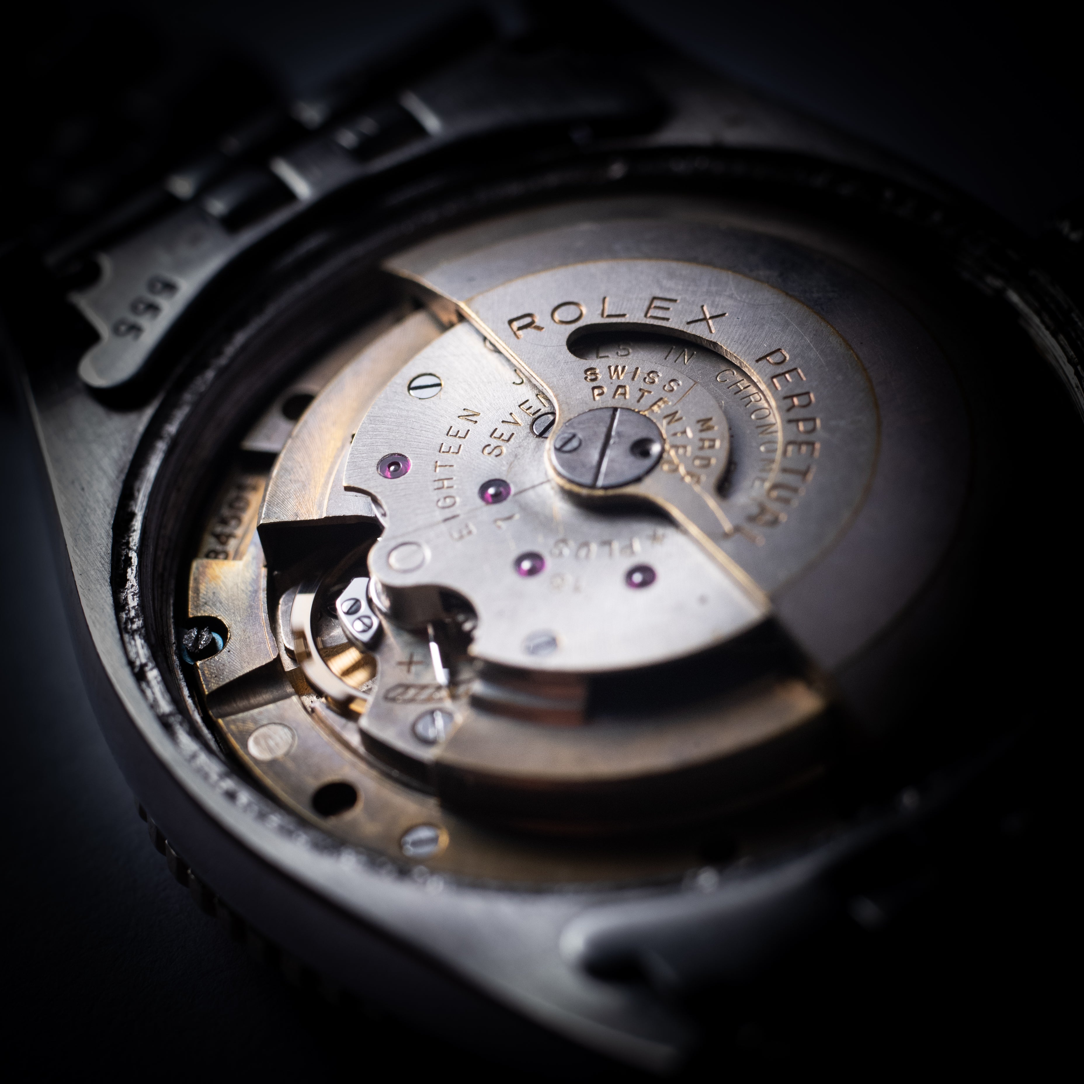 ロレックス 初代サンダーバード Ref.6309 ミラーダイヤル 1950年代製 C+1ブレス