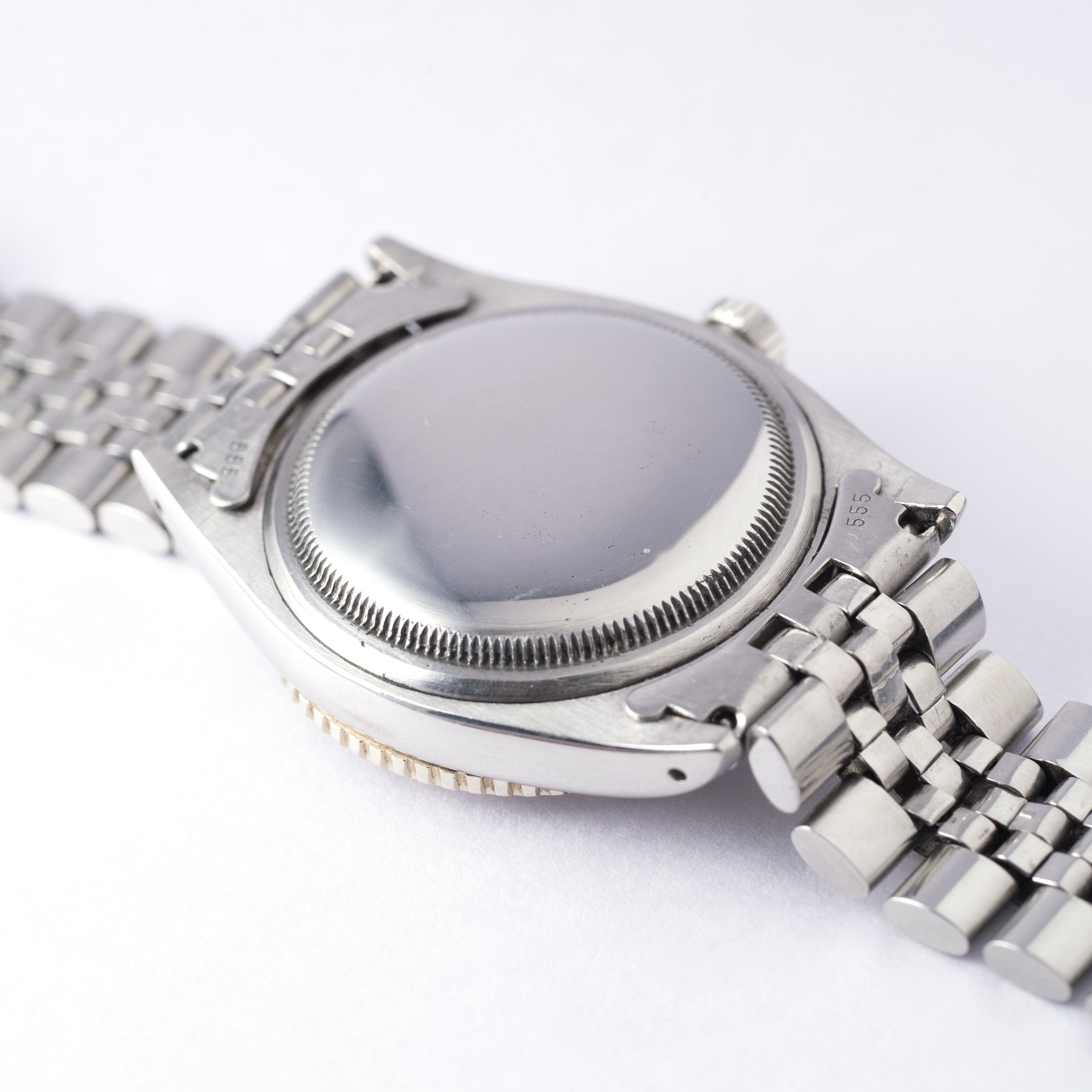 ロレックス 初代サンダーバード Ref.6309 ミラーダイヤル 1950年代製 C+1ブレス