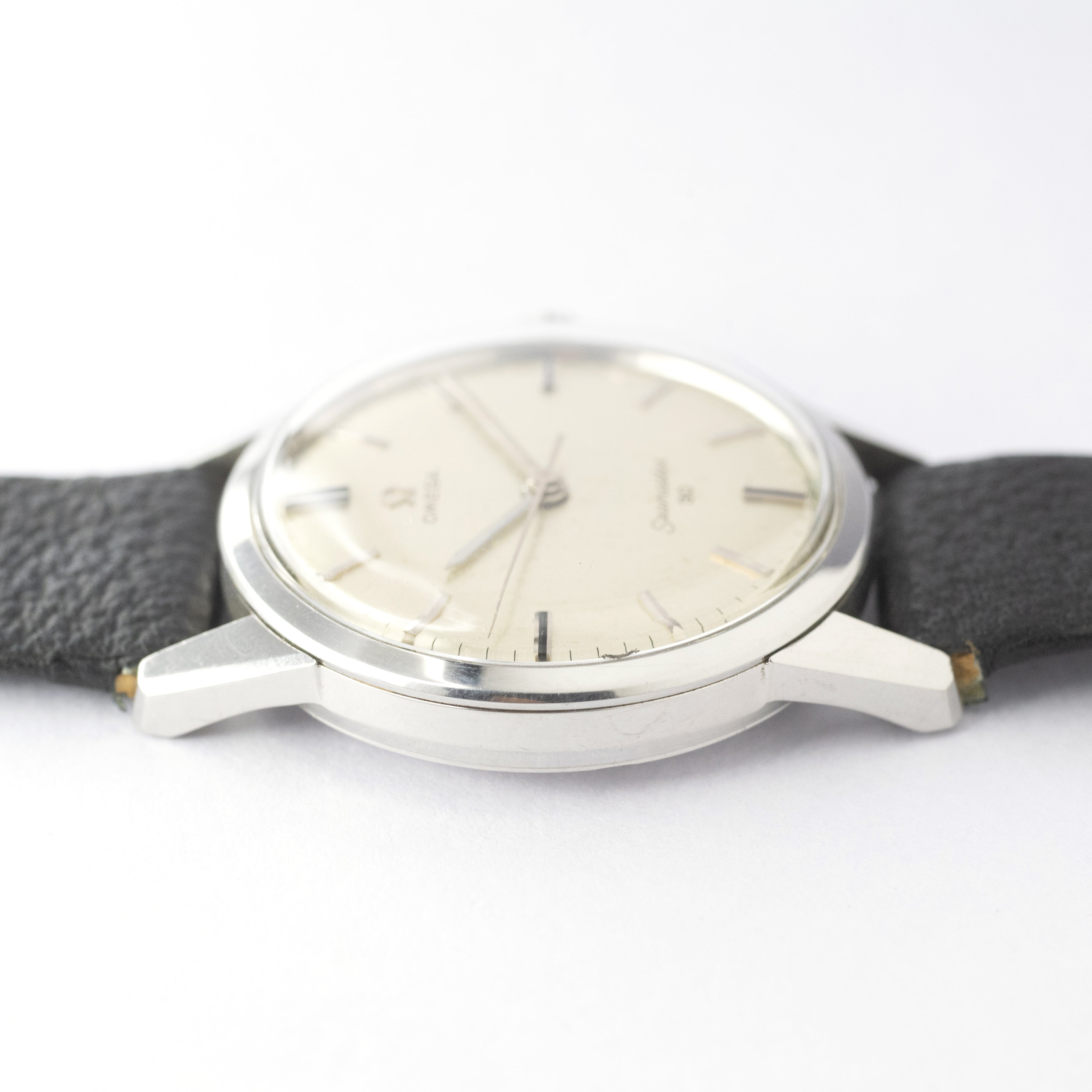 オメガ シーマスター30 1963年製 手巻き 尾錠付き
