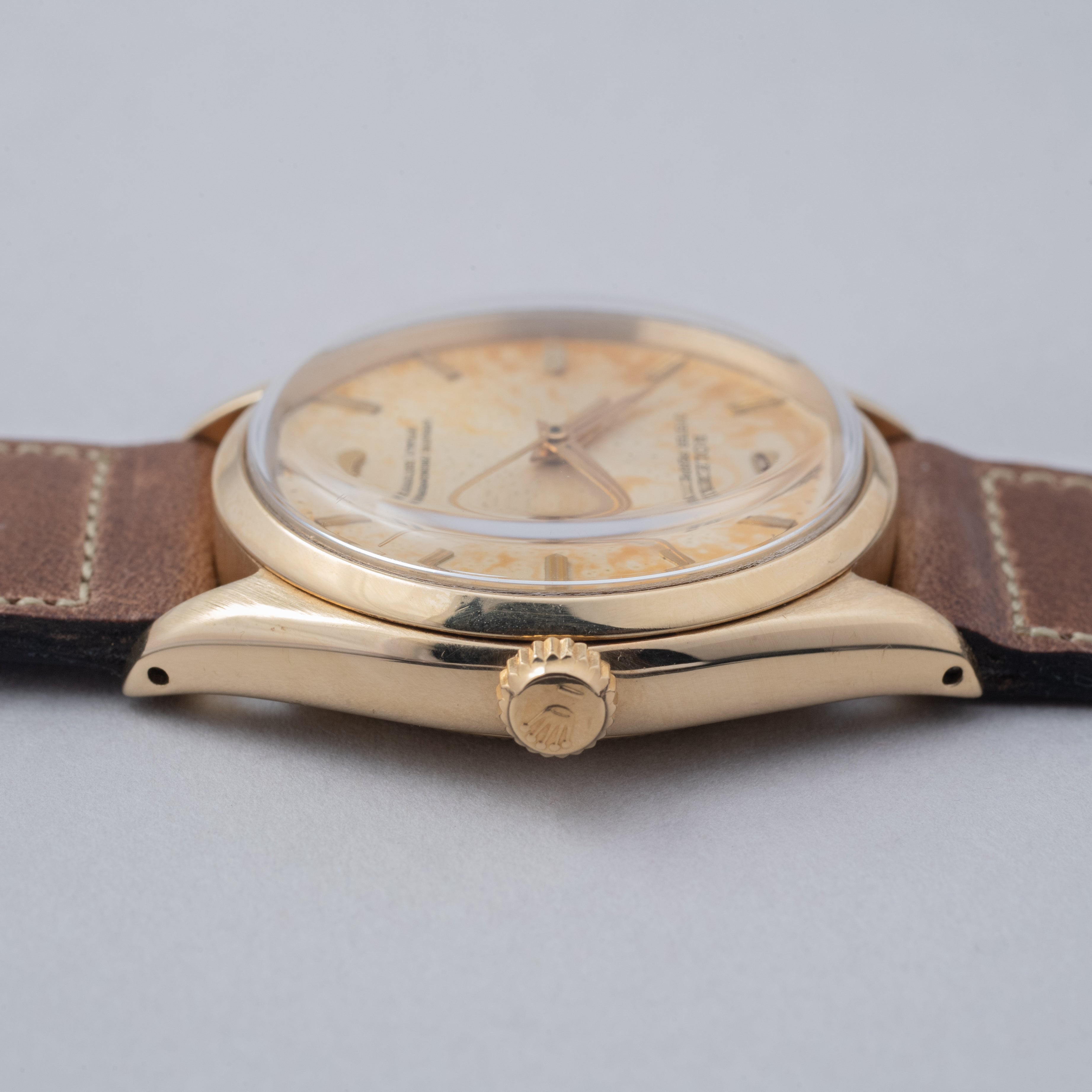 ロレックス オイスターパーペチュアル 1960年代製 14KYG Ref.1002