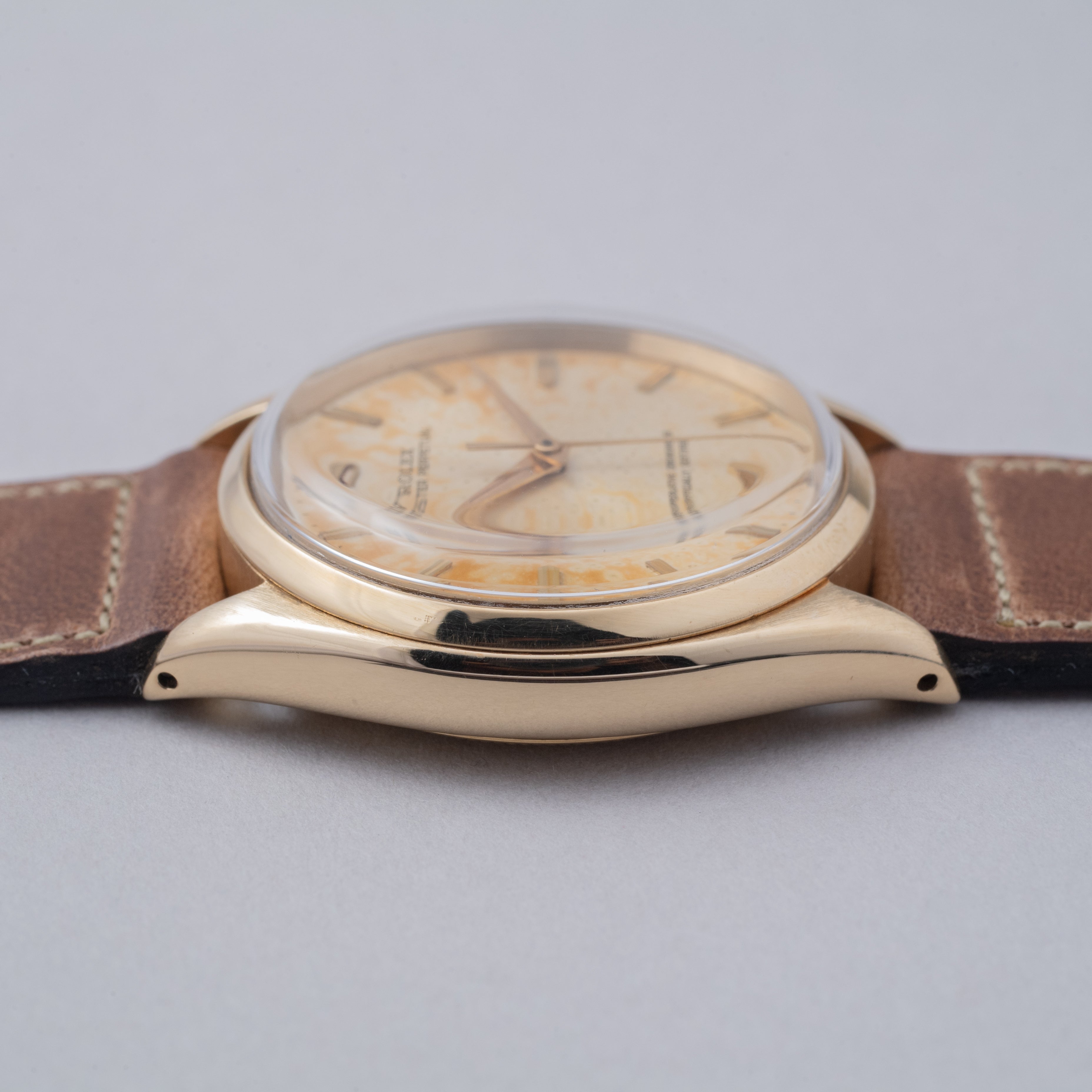ロレックス オイスターパーペチュアル 1960年代製 14KYG Ref.1002
