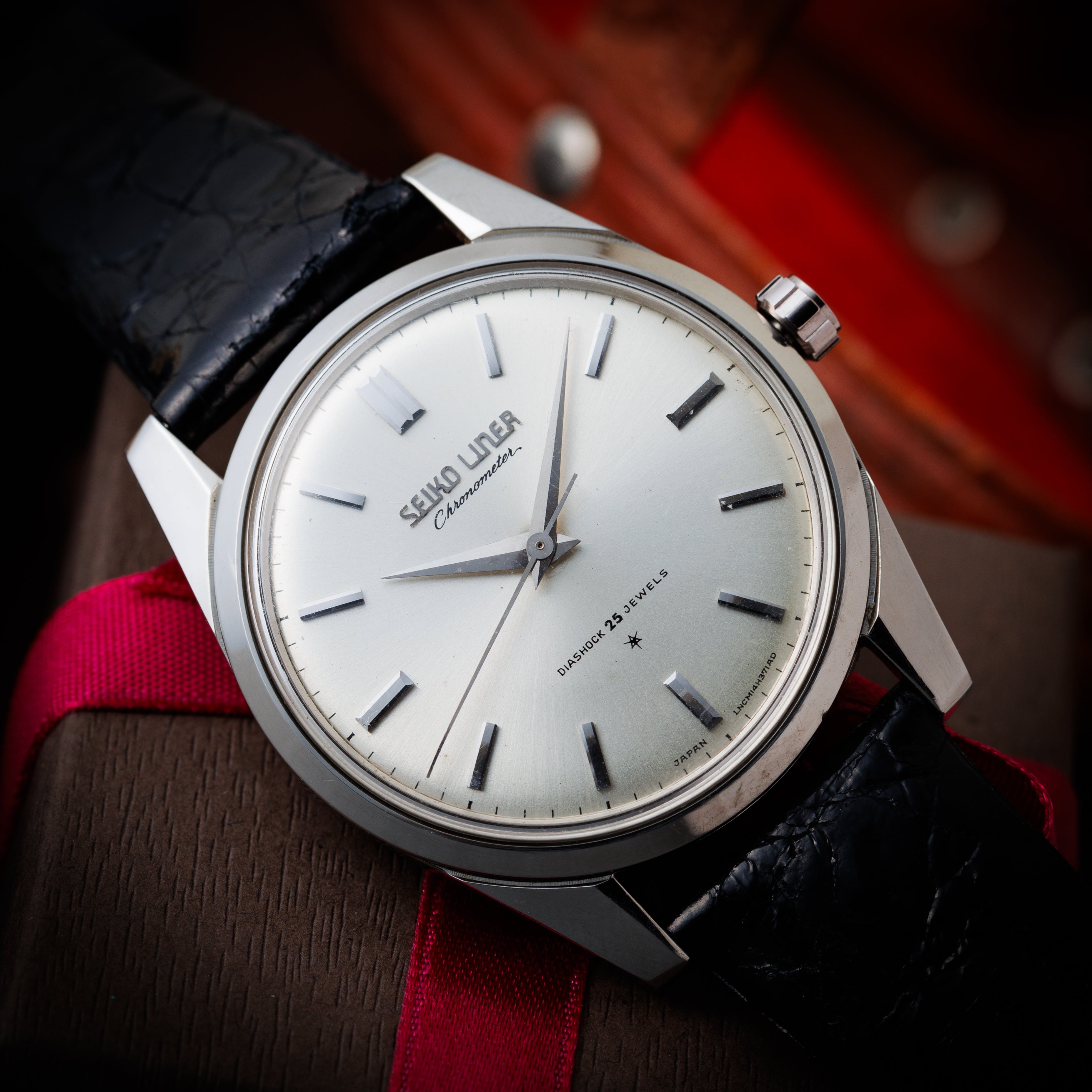 ヴィンテージセイコーの着用イメージ - 日常使い